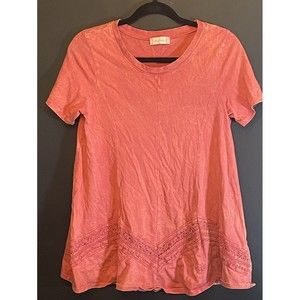 Altar’d State Pink Faded Red M Medium Boho Tunic Too Women’s A119